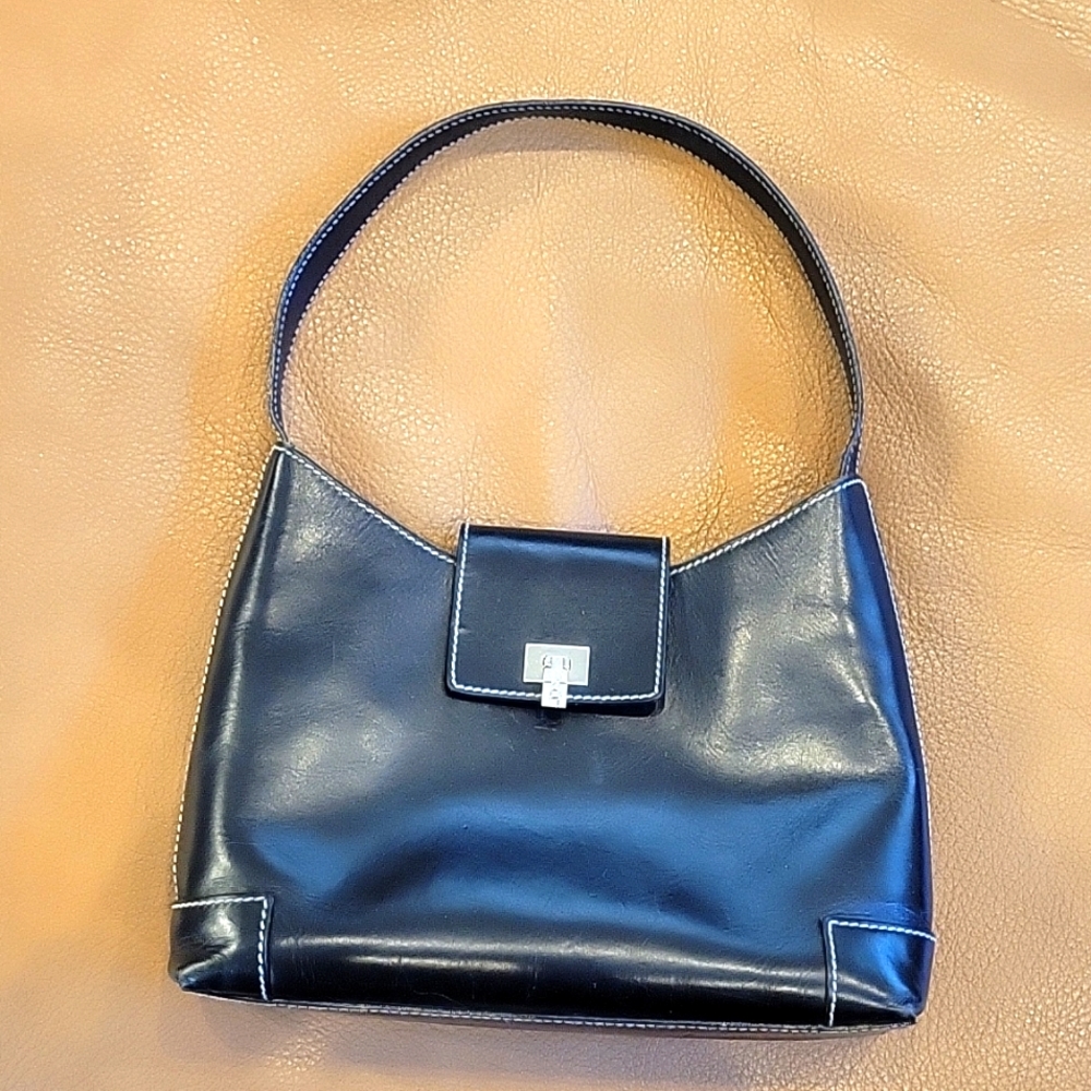 Lambertson Truex Handbag black leather